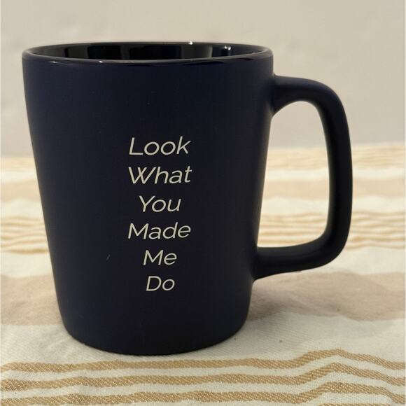 Taylor Swift NWT | Jack Leopard "Look What You Made Me Do" coffee tea mug - Picture 2 of 5